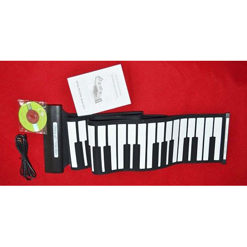 88键模拟硅胶手卷电钢琴