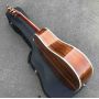 Cutaway 41 inch KOA Wood Acoustic Guitar Ebony Fingerboard Abalone Inlays 45s D Style