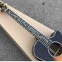 Real Abalone Cutaway 41 Inch Solid Spruce Top Sunburst PS14 Classical Acoustic Guitar