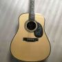 AAAA All Solid Europe Spruce Dreadnought Martins Style D45AA Shape Acoustic Electric Guitar