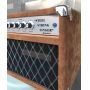 Custom Deluxe Point to Point Dumble Tone Clone Steel String Singer SSS Guitar Amplifier Head 50W with Brown Tolex Vox Grill Cloth