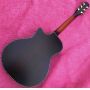 Matte 41 Inch Arm Rest Abalone Ebony Fingerboard Solid Spruce Electric Acoustic Guitar