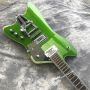 Custom New Guitar Alternative Guitar Jazz Guitar Metallic Green Body White Hardware Customizable