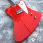 Custom shop, high quality red electric guitar, logo, color, wood, shape can be customized