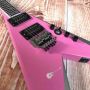Custom Electric Guitar 2020 New Vibrato System Pink and Metallic Silver Customizable Logo Shape
