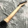 Custom 7 String Flame Cover Flame Neck Maple Binding Fingerboard Edge Side Light Point Electric Guitar