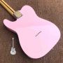 Custom Shop Pink Electric Guitar All Colors Logos Shapes Can be Customized