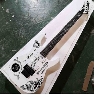 Customized Special-Shaped Electric Guitar with 6 Strings Guitar Can be Made According to the Pictures