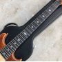 Custom Burst Maple Active Pickup 6 Strings Ebony Fingerboard Neck Through Body Electric Bass Guitar