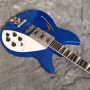 Semi F Hole Rosewood Fingerboard 360 Rick Style Electric Guitar in Blue Paint Color