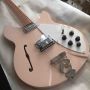 Ricken 330 Basswood Pink Body and Neck Rosewood Fingerboard 12 String Electric Guitar