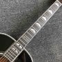 Custom OM Body Full Maple Neck All Abalone Binding Ebony Fingerboard Signature BK Acoustic Guitar 