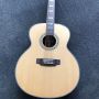 Custom 43 Inch Solid F50 Vintage Style Guitar Natural Wood Guild Acoustic Electric Guitar