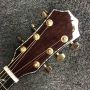 Real Abalone PS14 KOA Wood Acoustic Guitar Ebony Fingerboard Cutaway KOA Acoustic Guitar A11 A22 Electronic Pickup EQ
