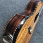 Real Abalone PS14 KOA Wood Acoustic Guitar Ebony Fingerboard Cutaway KOA Acoustic Guitar A11 A22 Electronic Pickup EQ