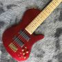 GRAND Butterfly Electric Guitar Custom Shop 5 Strings Red Electric Bass Custom Neck through body 9V active pickups Electric Bass