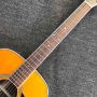 Custom Solid Spruce Top 41 Inch D Type 35s Series Acoustic Electric Guitar in Yellow Painting