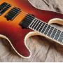 Custom Sunburst Color Flamed Maple Top Electric Guitar