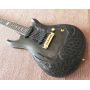 Custom Electric Hand-Carved Birds Crow Eagle Electric Guitar