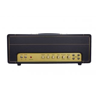 Custom JTM45N Hand Wired All Tube Electric Guitar Amplifier Head 50W in Black with 12AX7*3,EL34*2,5AR4*1 Loop