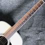 Custom OEM Solid Spruce Top Open Silver Tuner D Body Classic Acoustic Guitar with Electronic EQ