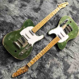 IN STOCK High Quality Custom Vintage Tpp Francis Rossi Status Quo Electric Guitar in Green