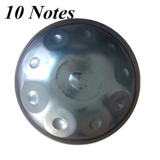 Upgraded 10 Notes Handmade Handpan Antique Finish F Major D Minor Hand Drum Music Hands Pan Drums Percussion Musical instruments