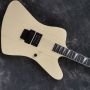 Custom Grand Electric Guitar in Cream Color with One Pickup Ebony Fingerboard