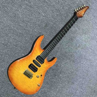 Custom Flamed Maple Top Electric Guitar Accept Guitar Bass Customization Order