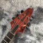 Custom V Shape Electric Guitar Ebony Fingerboard Kill Switch with Anti-Slip Rubber Pad on Side Customized Logo Name