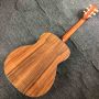Custom OM28 ALL SOLID KOA WOOD Ebony Fingerboard Abalone Binding Acoustic Guitar