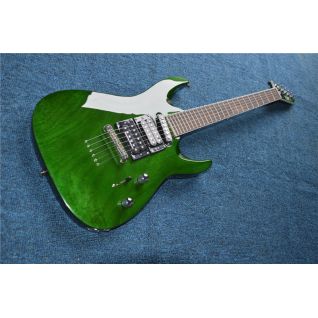 Custom Green Electric guitar Mahogany Body and Neck