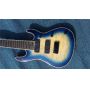 Custom Flame Maple Top Paua Shell Binding Rosewood Fingerboard Basswood Maple Neck 7 Strings Electric Guitar 
