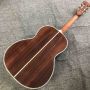 Solid Spruce Top 00045R Model Acoustic Guitar Red Pine 100% All Real Abalone Acoustic Electric Guitar