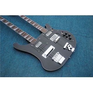 Custom Double Neck Ricken Bass 4+6 Strings Electric Bass Guitar