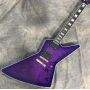 Custom Flame Maple Top Electric Guitar in Purple