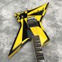 Custom Grand Irregular Electric Guitar With Black and White Striped