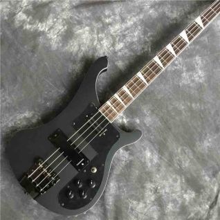 Custom Grand High Quality Matte Bass Electric BASS Guitar Black Hardware