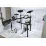 Custom Grand Electric Drum Set with Mesh Heads 8 Piece Electronic Drum Kit, All Dual-Zone Pads and Cymbals with Choke, 346 Sounds, 50 Kits, Solid