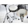 Custom Grand Electric Drum Set with Mesh Heads All Dual-Zone Pads and Cymbals with Choke, 467 Sounds, 50 Kits, Solid Racks