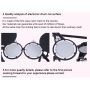Custom Non-Contact Triggering Grand Electric Drum Set 5 Drums Cymbals