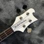 Custom 4 Strings Rick Slivery Hardware 4003 Electric Bass Guitar in White