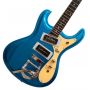 2023 High Quality MOSRITE STYLE Electric Guitar in Blue Painting with Tremolo arm