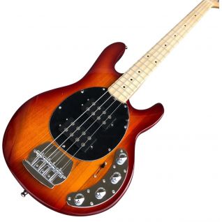 Custom 4 Strings Electric Bass Guitar MusicMan Guitar with Active ELECTRONICS Pickups in Sunburst 