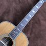 Custom 41 Inch D Solid Spruce Wood Top Sandalwood Back Side Acoustic Electric Guitar 301 EQ