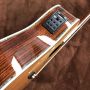 Custom 41 Inch D Solid Spruce Wood Top Sandalwood Back Side Acoustic Electric Guitar 301 EQ