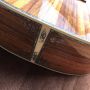 Custom 41 Inch Solid KOA Wood Top Classic Folk Acoustic Guitar Real Abalone Inlay D-Shape Electric Guitar Wood Pickguard