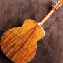 Custom 43 Inch 12 Strings Jumbo Folk KOA Wood Acoustic Guitar