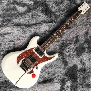 Custom Grand PES RZK1 Killer Switch Electric Guitar in White with Active Style Pickup