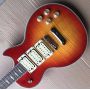 Custom Flamed Maple Top LP Cherry Burst Electric Guitar